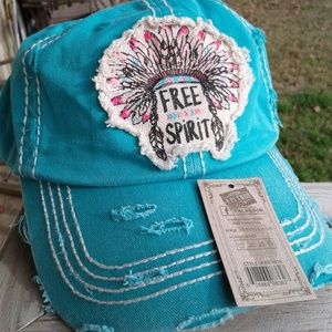 Turquoise Kbethos Vintage Women's Hat